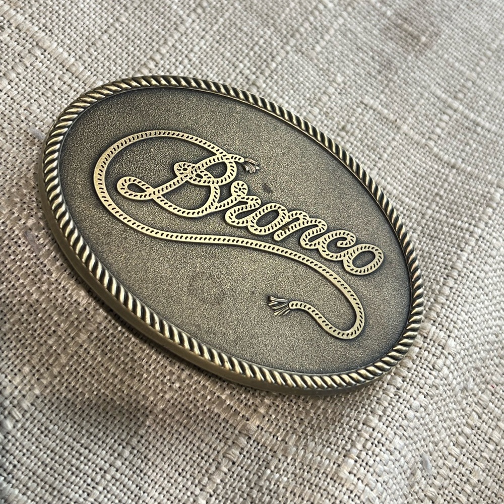 Official Orville Peck / 2022 Bronco Tour / Bronco Belt Buckle //